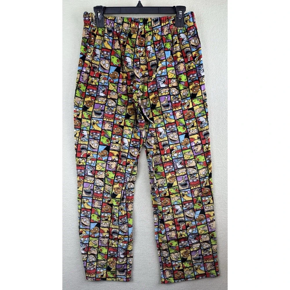 Nickelodeon RUG RATS Mens Medium Plush PJ Bottoms Lounge Pants